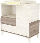 Timba Klóé 95-ös Pelenkázószekrény - Krém/Fűz
