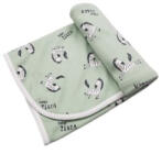 Vaganza Pamut Mintás Takaró 70x90 cm - Menta Zebra