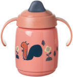Tommee Tippee Superstar Training Sippee csőrös itatópohár - 300 ml - Rózsaszín Mókus