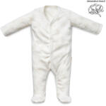 Kenguru Gold Hosszú Ujjú Pamut Rugdalozó, Elöl Patentos - Ecrü 62