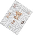 Babastar Puha softy pelenkázólap 50x70cm - Szürke Szafari
