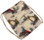 Rikidor Tornazsák 36x30 cm - Krém/Munkagépes