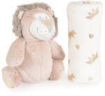 Cangaroo Babatakaró díszdobozban, plüss játékkal - Bézs Oroszlán