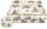 Babastar BS Ágynemű HUZAT 2 részes 90x120cm - Erdei Barátok natur/zöld
