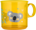 Canpol babies Csúszásmentes Műanyag Bögre - Sárga Koala
