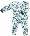 Nicol Pamut Ujjas Rugdalózó - Fehér/Kék Delfin 62