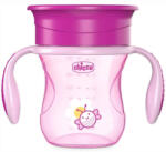 Chicco Perfect 360° itatópohár 200 ml - Rózsaszín Méhecskés