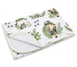 Babastar BS Pamut Kétoldalas Babapléd 75x100 cm - Természet Nyomozók Szürke