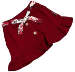 Nicol Bolyhos Pamut Szoknya - Bordó 104