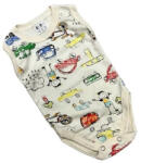 Rikidor Ujjatlan 2 méretes pamut body - Autós 80