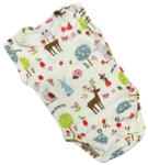 Rikidor Ujjatlan 2 méretes pamut body - Őzikés 80