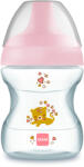 MAM Learn To Drink Itatópohár 190ml 6hó+ - Pasztell rózsaszín Tigris