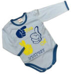 Gamex Hosszú Ujjú Body - Kék "Oke" - 74