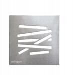 WIRQUIN négyszögletes zuhanylefolyó rács, króm (30724548)