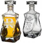 Decortrend Karaf Szett, gravírozott, 6 whiskey-s pohár, 0.75l dekanter (060981)