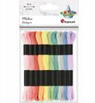 Titanum Fonal Készlet, 10 Pasztelszínű, 8M