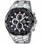 Casio Edifice EF-539D-1AVEF, kvarc, acél tok, fekete számlap, férfi karóra (EF-539D-1A)