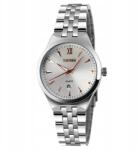 Skmei női karóra, klasszikus, ezüst karkötő, dátumkijelző, rozsdamentes acél tok (1907111c.d)