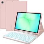 Tech-Protect Sc Pen + Tastatură Galaxy Tab A9 / A11 8.7 X110 / X115 / X133 / X135 Roz (5906302335015)