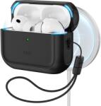 ESR 360 градусов калъф за слушалки с MagSafe за Apple AirPods Pro 3 от ESR Orbit Halolock - Black (4894240289105)