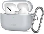 Tech-Protect Силиконов калъф за слушалки Apple AirPods Pro 3 от Tech-Protect Silicone Hook - Crayon Grey (5906302333141)