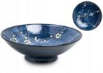 Edo Hana Blue japán ramen tál, 1200ml, 24, 5cm átmérő, kerámia (6040848)