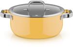 WMF Cratita WMF Fusiontec Mineral Pro 24 cm Material Durabil si Rezistent la Zgarieturi Galben Mango (519025290)