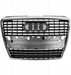 AutoDor Audi A8 D3 2005-2010 első lökhárító rács, grill, króm, jel nélkül