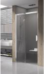 RAVAK Usa dus glisanta Ravak Matrix MSD2 120xH195 cm, montaj in nisa, profil satinat (0WLG0U00Z1)