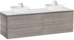 Roca Beyond Masca lavoar baie pentru lavoare 58 cm pe blat, 160x50xH52 cm, stejar inchis (city oak) (a851407402)