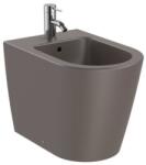 Roca Inspira Round Bideu pe pardoseala, lipit de perete, 37x56 cm, maro (coffee) (A357527660)