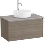 Roca Ona Masca lavoar baie cu blat si 1 sertar 79x46 cm, maro (a851724511)
