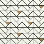 Marazzi Mozaic 40x40 cm, Marazzi Eclettica White Bronze (M3JA)