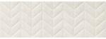 Marazzi Faianta baie / bucatarie rectificata alba 30x90 cm, Marazzi Dover White Struttura Spike (M13M)