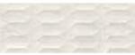 Marazzi Faianta baie / bucatarie rectificata alba 30x90 cm, Marazzi Marbleplay Struttura 3D Gem Calacatta (M4PE)