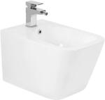 Fluminia Bideu suspendat Fluminia Pisa, fixare ascunsa, orificiu baterie, montaj suspendat, alb (M205B)