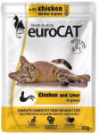 Eurocat Pouch Alutasakos Macskaeledel (Csirke és Máj) - 85 g