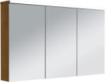 Cerano - Fürdőszobai tükrös szekrény LED világítással Avia - mézes tölgy - 115x70x16, 5 cm (CER-661915)