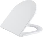 CERANO - Toluco WC-ülőke - Slim/SoftClose - UF műanyag - fényes fehér - 36x4, 2x43 cm (CER-414791)