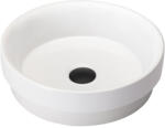 Cerano - Sonora kerámia mosdó - félig süllyesztett és pultra szerelhető - fényes fehér - ⌀ 40 cm (CER-403359)