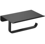 Cerano - Falra szerelhető WC-papírtartó Lero - matt fekete