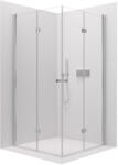 Cerano - Volpe Duo B/J zuhanykabin - 6 mm - króm, átlátszó üveg - 100x60x190 cm - összecsukható