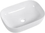 Cerano - Kerámia Lino mosdó - pultra szerelhető - fényes fehér - 47x33 cm