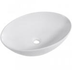 Cerano - Ezro kerámia mosdó - pultra szerelhető - fényes fehér - 56x38, 5 cm