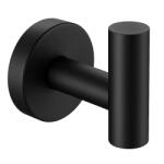 CERANO - Falra szerelhető törölközőtartó Lineo - matt fekete