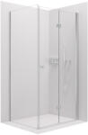 Cerano - Volpe B/J zuhanykabin - 6 mm - króm, átlátszó üveg - 60x90x190 cm - összecsukható