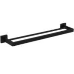 Cerano - Alto fali törölközőtartó - matt fekete - 60 cm (CER-479326)