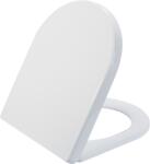 CERANO - Hygisink WC-ülőke - SoftClose - UF műanyag - fényes fehér - 35, 9x5x46, 4 cm (CER-414797)