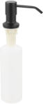CERANO - Süllyesztett szappanadagoló Lineo - matt fekete, tejüveg