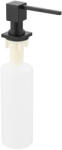 CERANO - Alto süllyesztett szappanadagoló - fekete, matt üveg